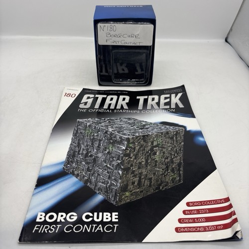 Eaglemoss star trek borg cube - trek,