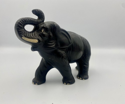 Sylvac elephant 768 matt black - 768,