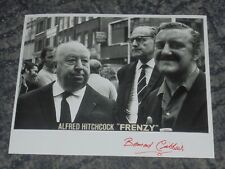 BERNARD CRIBBINS-  FRENZY- ALFRED HITCHCOCK    - 10x8  PHOTO SIGNED-  (1)