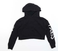 Miss E-vie Girls Black Cotton