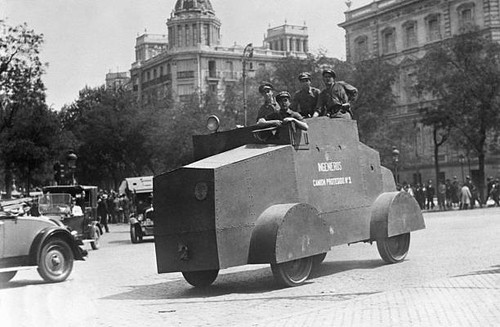 Armored cars the streets of - the,