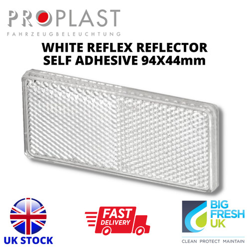 White reflex reflector - reflex,