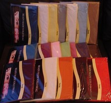 Plain Voile Swags, 19 colours