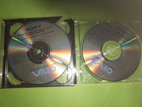 Complete disc set sony - 3,