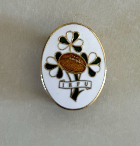 Irish rugby football union pin - irish,