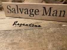 Vintage Salvaged Regentone 1930s Radio Badge Sign Metal Sign Parts Spares