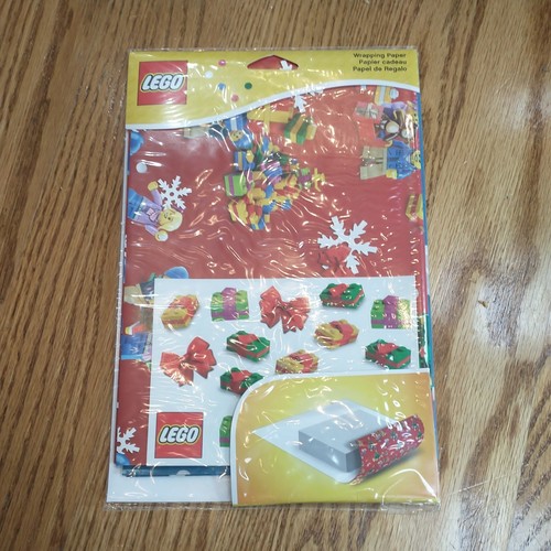 Blue and red lego gift - red,