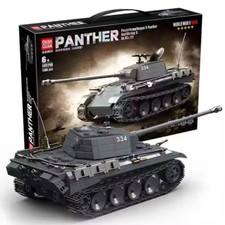 1180pc WW2 Panther Tank