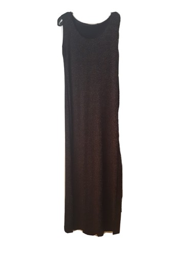 Maxi sparkly lycra dress - lycra,