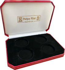 4 Coin Presentation Box from