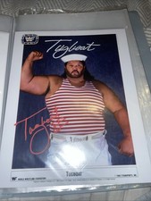 WWF Tugboat Wrestler Signed Picture