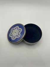 Vintage Hand Made Blue white