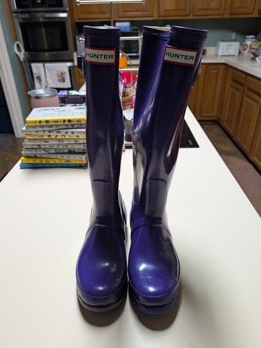 Hunter women eggplant - hunter, purple