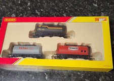 Hornby OO Gauge Railroad R6366 Fuel Tanker Pack With Box & Packaging