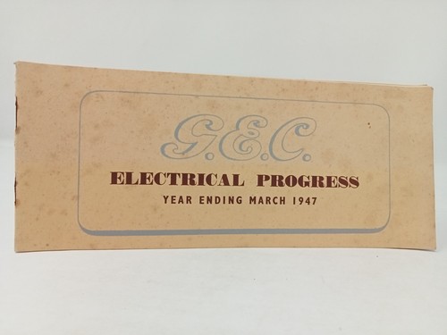 C electrical progress - g., e.