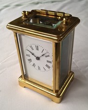 Antique 8-Day Carriage Clock, Lever Escapement – Working Order