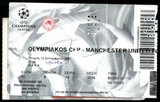 Ticket 2001 Olympiakos vs