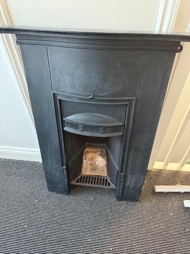 Cast iron fire surround used