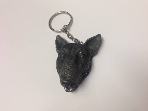 English bull terrier dog - dog, head