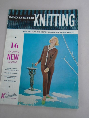 Modern knitting march - modern,