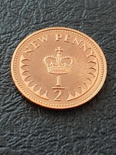 1981 PROOF 1/2P Half Pence New Penny Coin BUNC