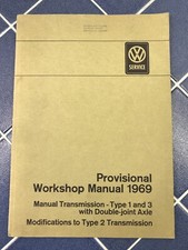 Vintage 1968 VW Program