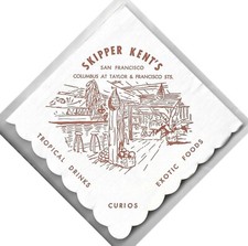 Ca 1950s Skipper Kent Tiki