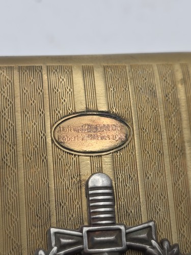 German ww2 cigarette case - german,