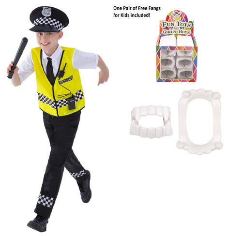 Childrens cop police uniform - cop,