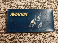 AVIATION GAME - VINTAGE BOARD