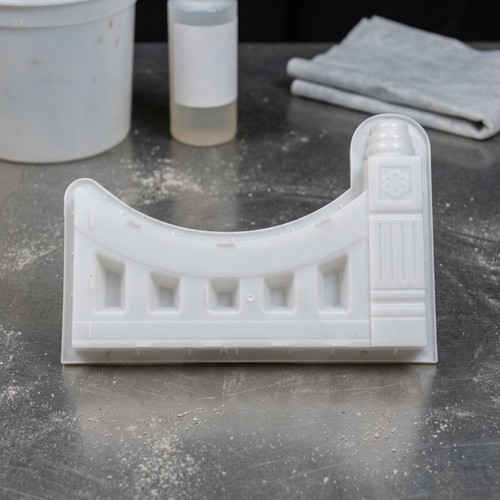 Flowerbed brick mold type - brick, a-type