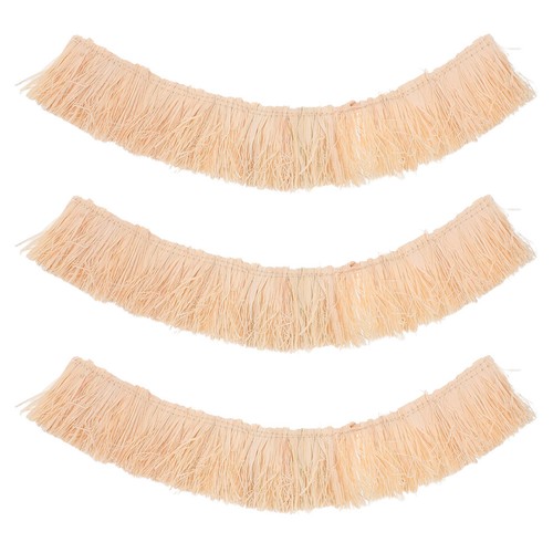 3pcs faux thatch - faux, roll