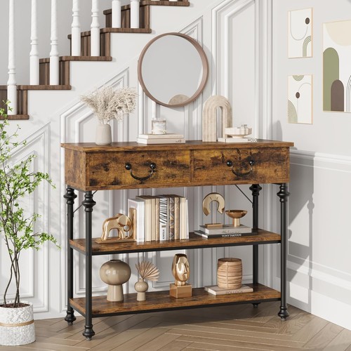 Narrow console table with - narrow,