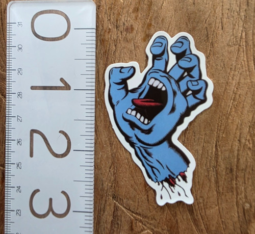 Santa cruz decal - cruz,