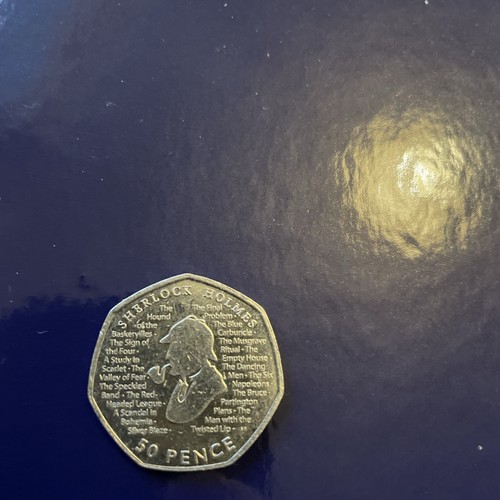 Sherlock holmes 50p fifty - sherlock,