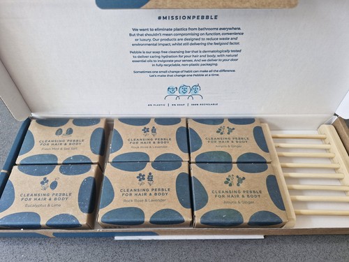 Mission pebble soap - pebble, gift