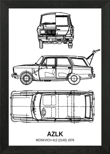 Bnw azlk moskvich - azlk, 412