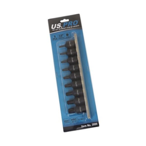 Pro 9pc impact - pro, torx