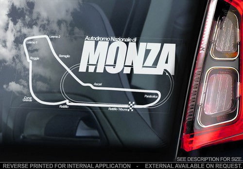 Monza car window sticker - window,