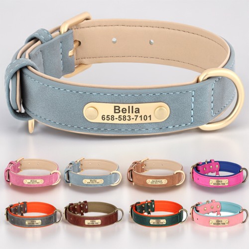 Personalised leather dog - personalised,