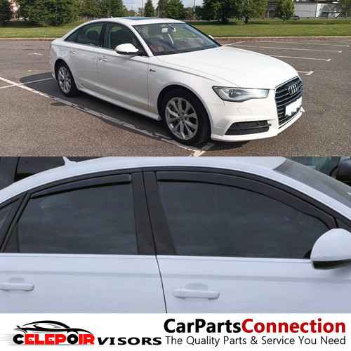 Wind deflectors for - audi, c6