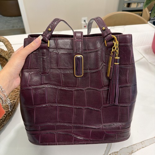 Brahmin fiora croc embossed - brahmin,