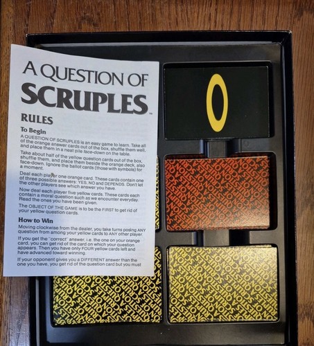 Vintage question scruples - vintage,