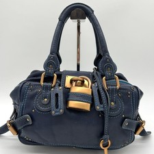 Chloe Paddington Bag Navy