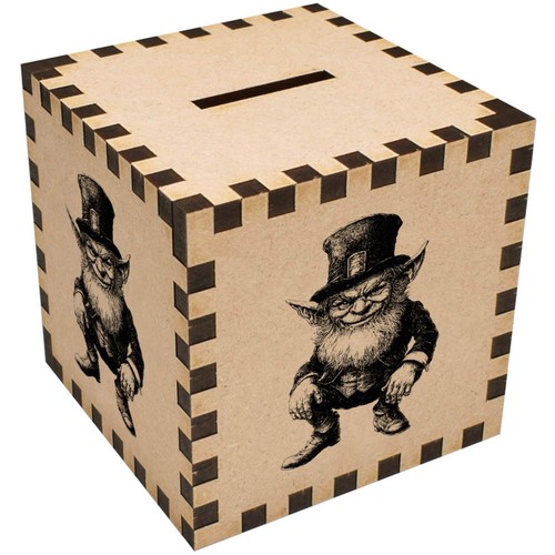 Leprechaun front view money - front,