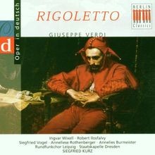 Verdi rigoletto - rigoletto, (querschnitt)