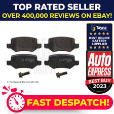 Brake Pads Set fits MERCEDES B180 W245 2.0D Rear 05 to 11 OM640.940 Blue Print