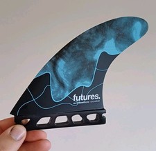 New Large 4.75" Future Fins Jack Robinson Thruster Surfboard Fin Set 