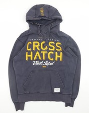 Mens UK Size M Crosshatch Blue