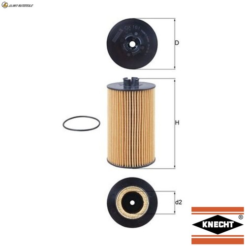 Oil filter 161d - oil, om